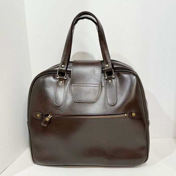 Vintage 1960 1970's American Tourister Carry On Tote Overnight Luggage - Picture 2 of 16